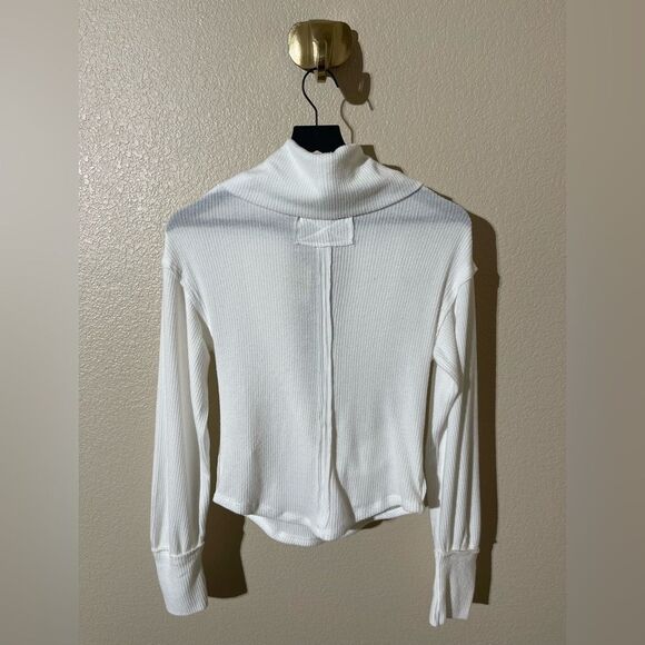 We The Free White Cowl Neck Sweater - Picture 4 of 7
